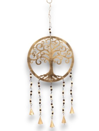 Indian Chimes - Lrg Tree of Life Bell Chimes - 25cm