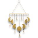 Indian Chimes - Brass Moon Phases Chimes - 43x40cm