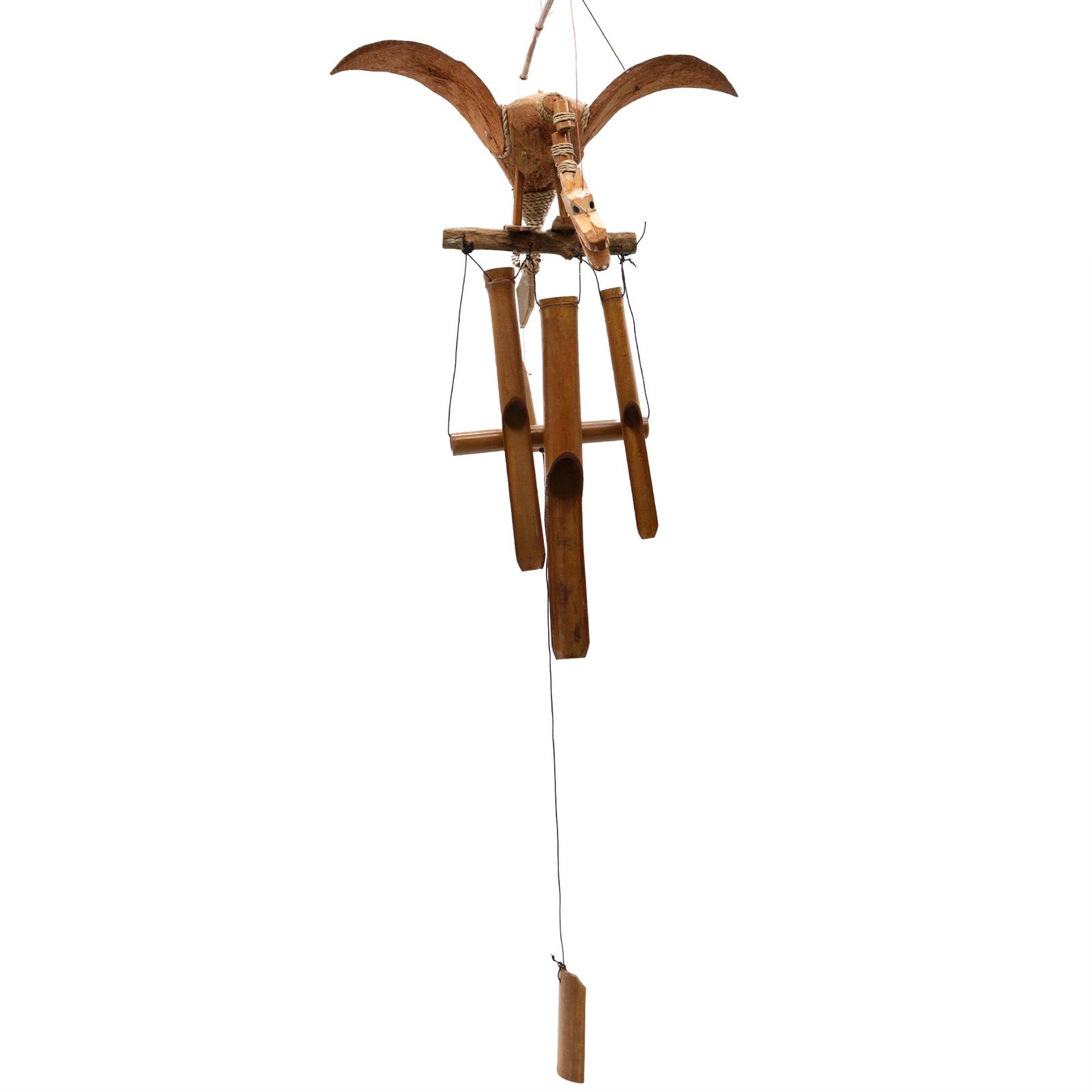 Coconut Dragon Wind Chimes - imagine 3