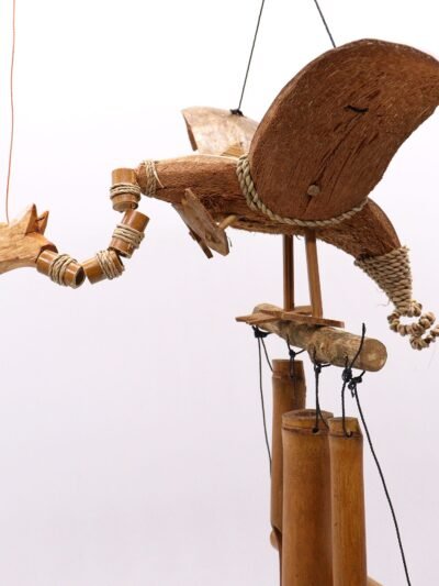 Coconut Dragon Wind Chimes
