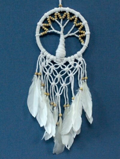 Tree of Life Dreamcatcher - Pure & Natural 16cm
