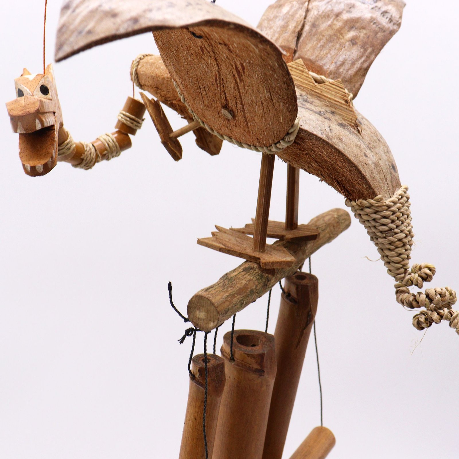 Coconut Dragon Wind Chimes - imagine 7