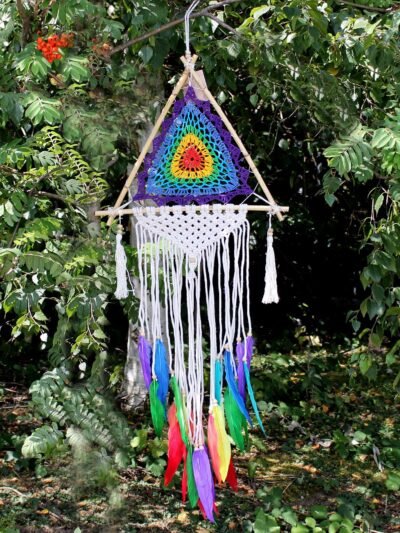 Bali Dreamcatchers - Med Multi Pyramid