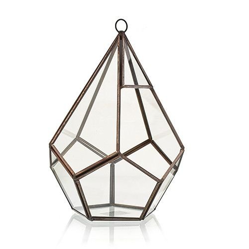 Glass Terrarium - Large Pyramid - imagine 2