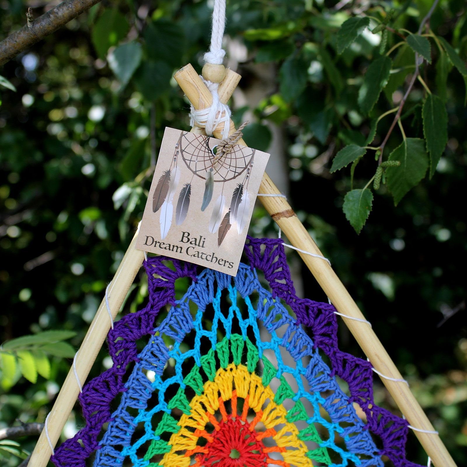 Bali Dreamcatchers - Med Multi Pyramid - imagine 4