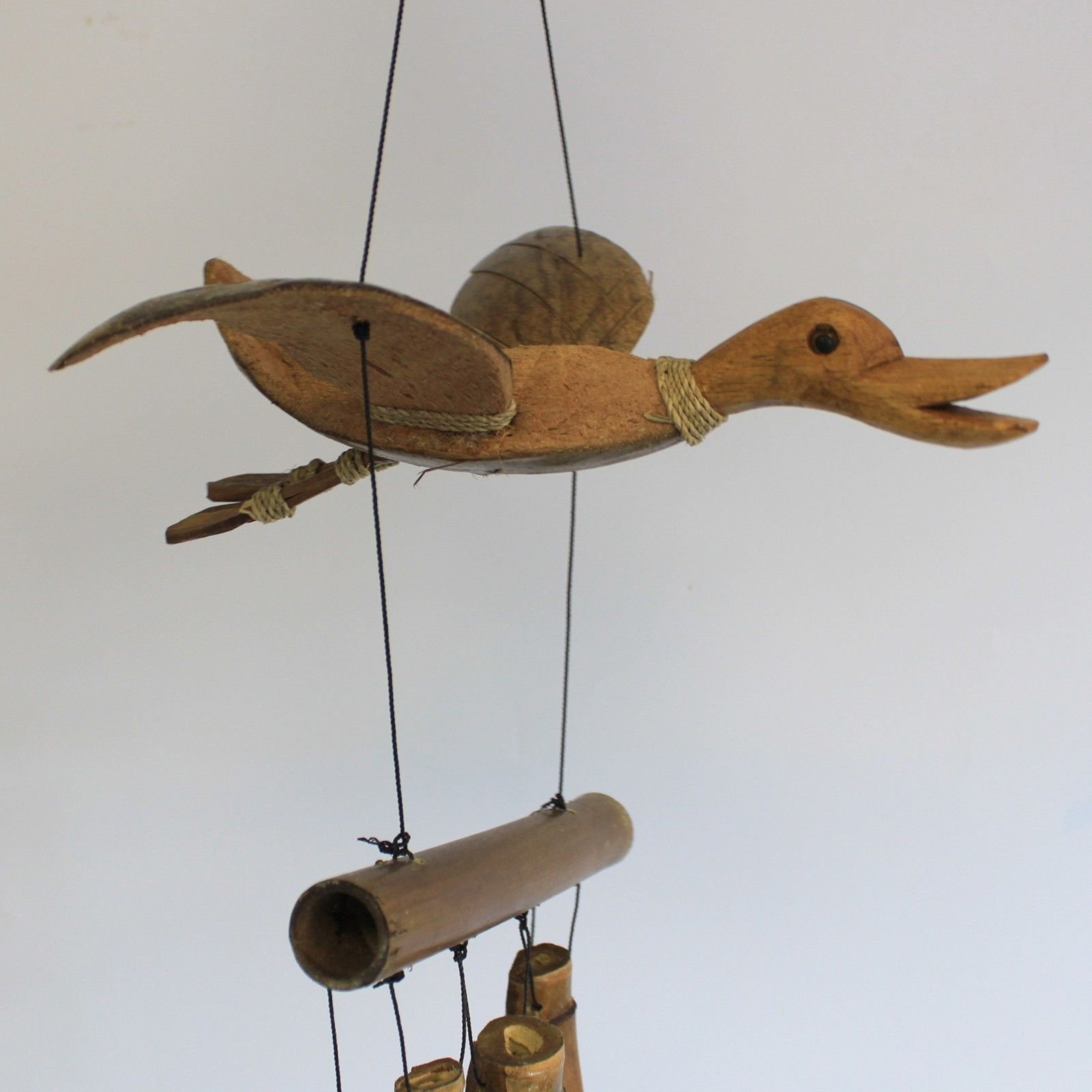 1x Coconut Duck Windchimes - imagine 3