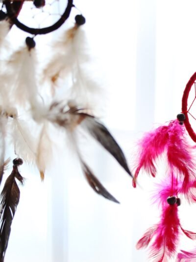 Bali Dreamcatcher - Medium Round - Rainbow