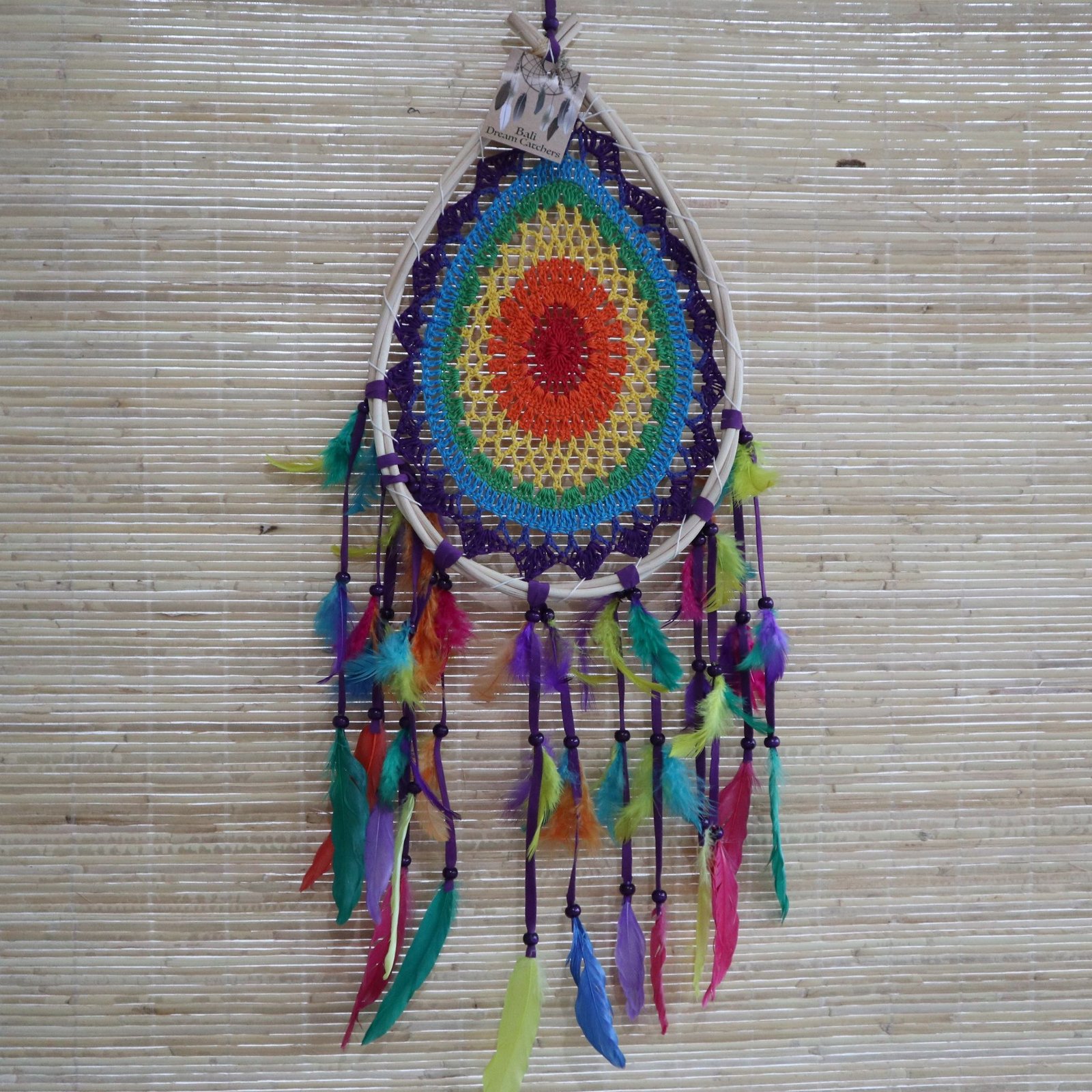 Bali Dreamcatchers - Large Multi Teardrop - imagine 2