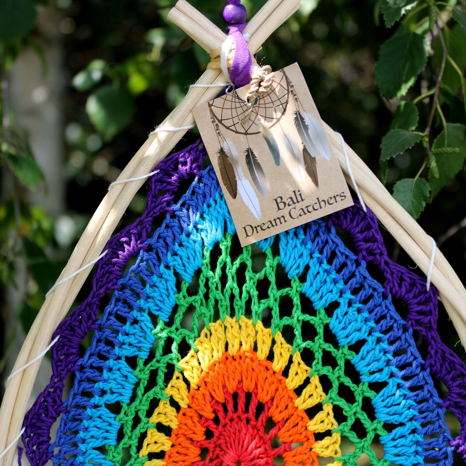 Bali Dreamcatchers - Large Multi Teardrop - imagine 3