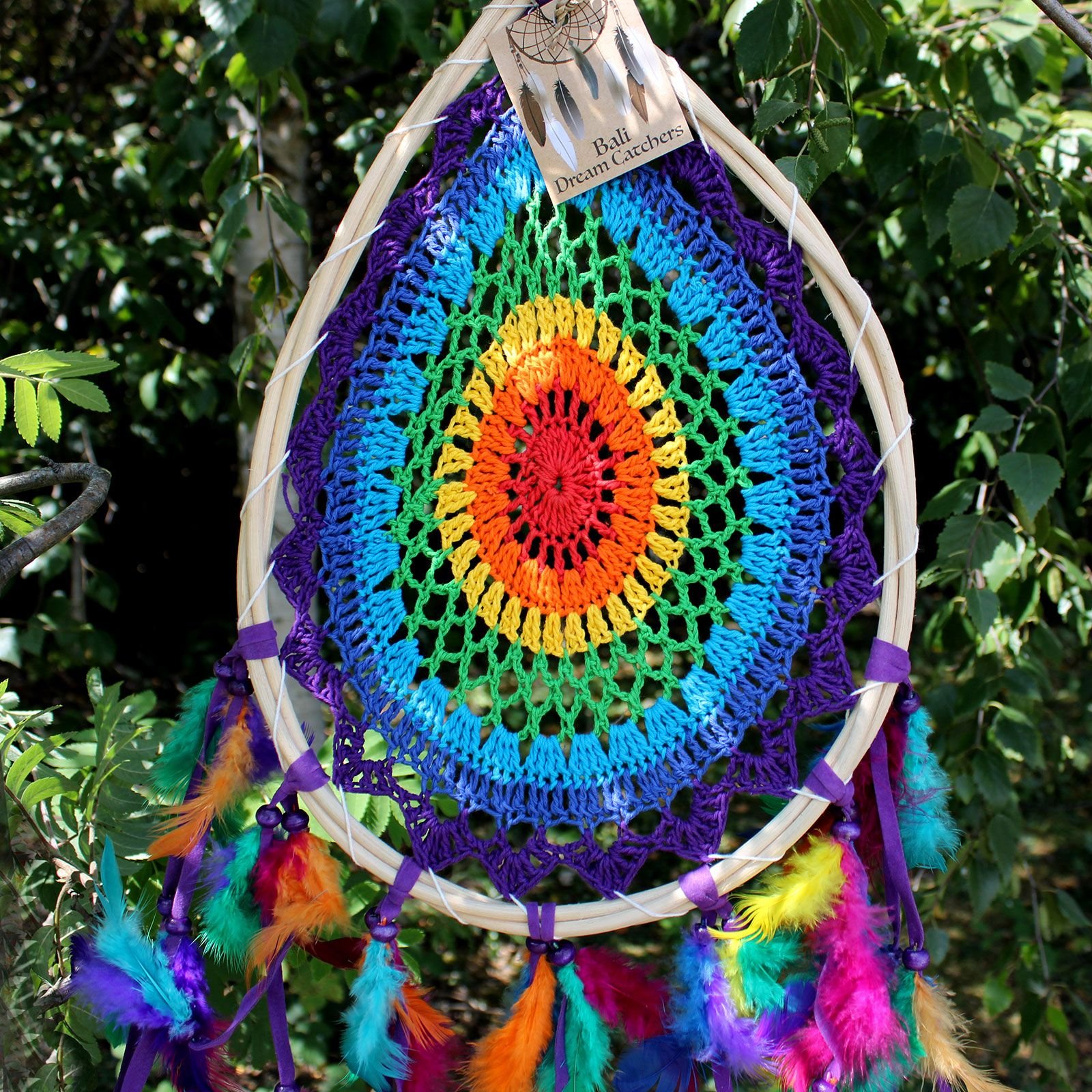 Bali Dreamcatchers - Large Multi Teardrop - imagine 4