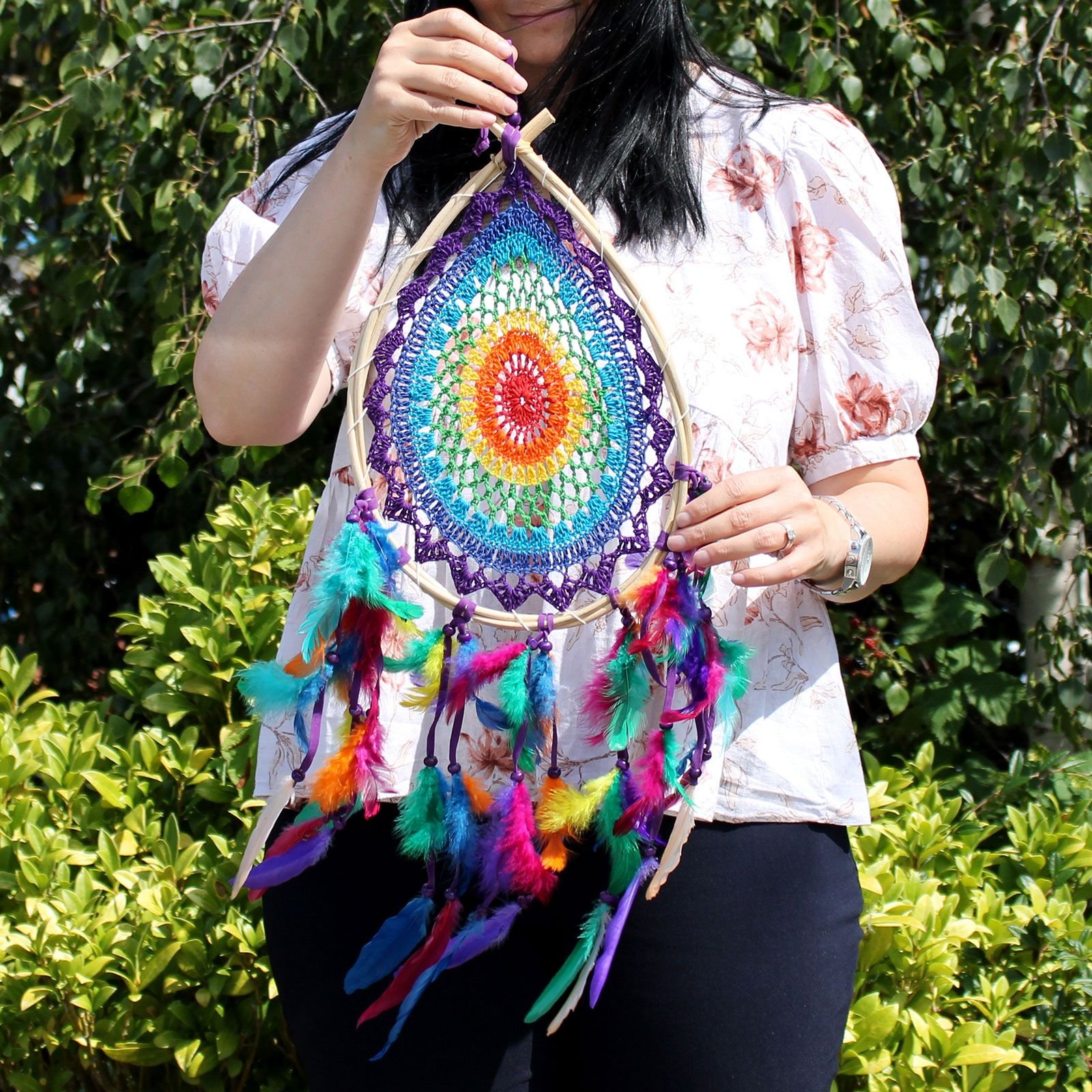 Bali Dreamcatchers - Large Multi Teardrop - imagine 5