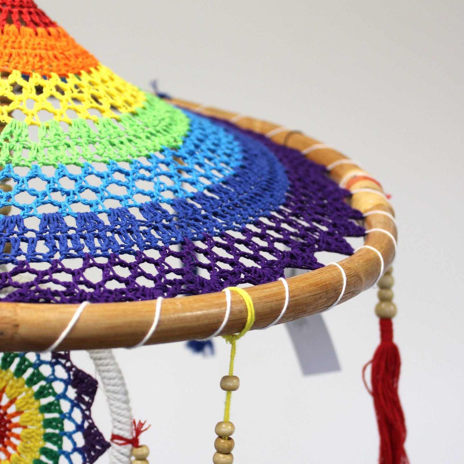 Extra Large Drama Dreamcatcher - Vivid Rainbow - imagine 3