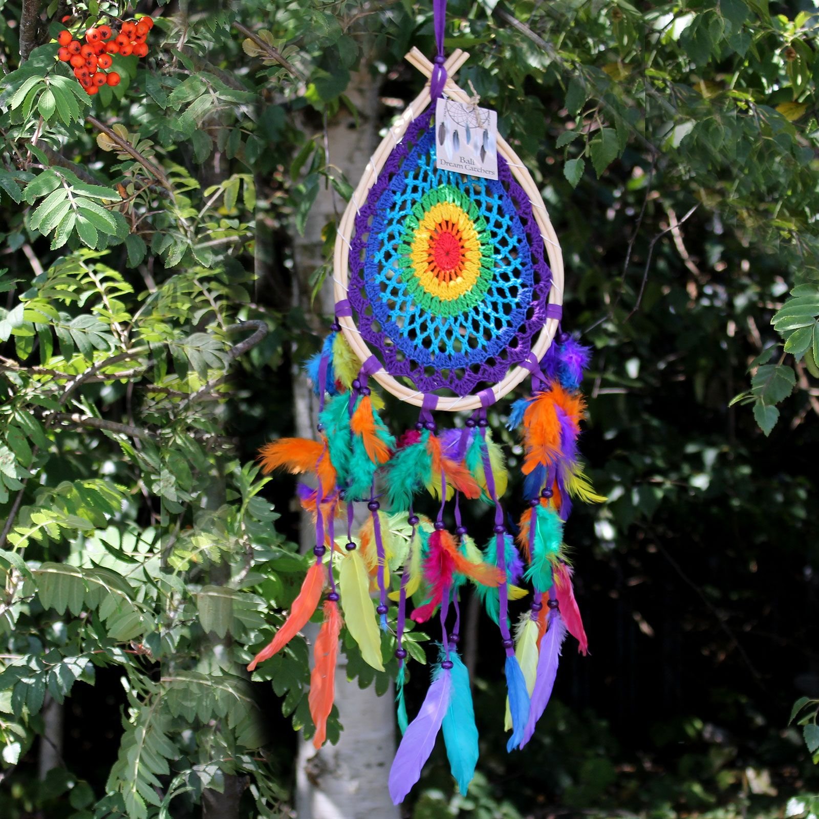 Bali Dreamcatchers - Med Multi Teardrop - imagine 2